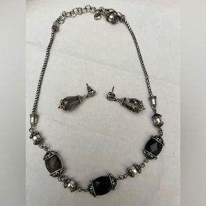 Brighton necklace and earrings